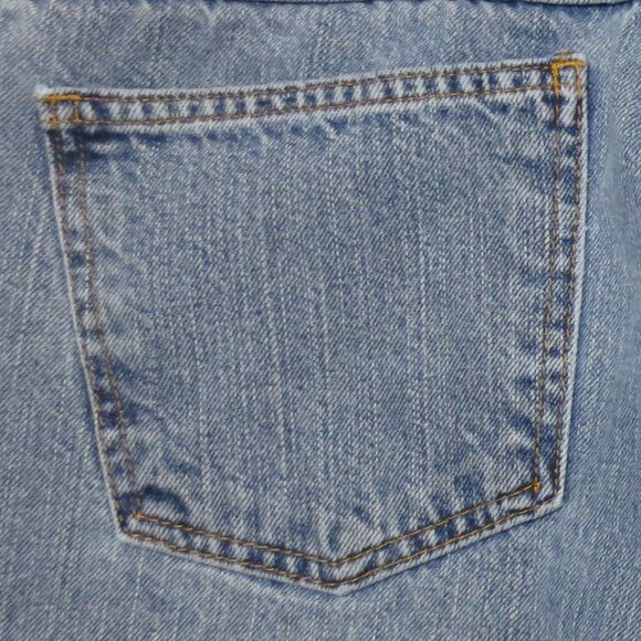 JEANS mens DENIM blue RELAXED cotton SIZE 33 - Picture 8 of 8
